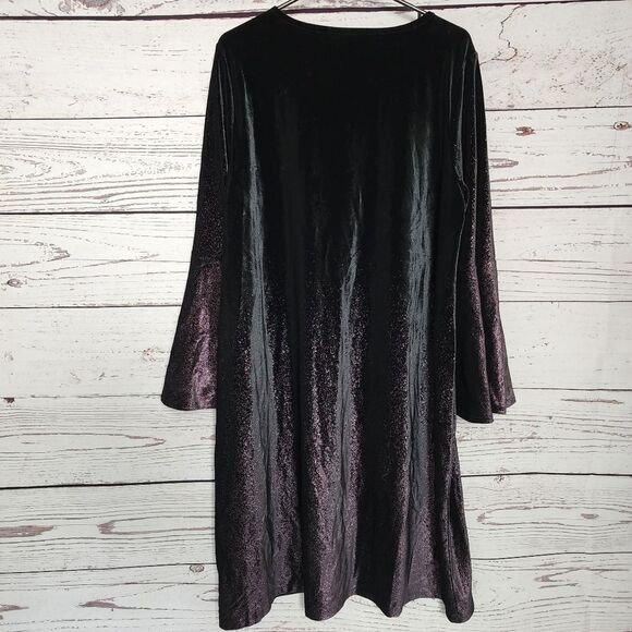 Alfani Velvet Ombre Long Sleeve Cocktail Dress 14W NWT - Picture 4 of 5